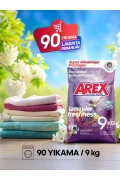 بسته بزرگ اقتصادی؛ پودر لباسشویی، رنگی و سفید 9 کیلوگرم + لباس‌های شسته شده 9 کیلوگرم