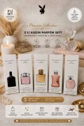 عطر زنانه ویژه، ست عطر زنانه ۵ عددی، بسته ۵ عددی ادکلن ۴۵ میلی‌لیتر