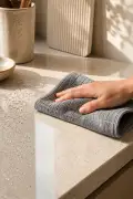3 عدد دستمال تمیزکننده میکروفایبر آشپزخانه 40*40 سانتیمتر ضد لک و بدون بو