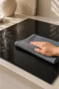 3 عدد دستمال تمیزکننده میکروفایبر آشپزخانه 40*40 سانتیمتر ضد لک و بدون بو