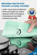دستمال تمیزکننده میکروفیبر ۵ عددی ۴۰x۳۰ سانتیمتر - رنگ‌های جدید