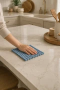 3 عدد دستمال تمیزکننده با بافت پفکی با جذب بالا 30x30 سانتیمتر برای آشپزخانه و حمام
