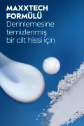 ژل دوش و حمام مردانه NIVEA مدل Deep Clean 500ml، مناسب برای بدن، مو و صورت، با رایحه مردانه و تمیزکنندگی عمیق