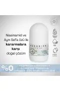 دئودورانت رول-آن طبیعی مردانه – اثر سفیدکنندگی، جلوگیری از بوی عرق، بدون الکل، وگان، بدون لکه