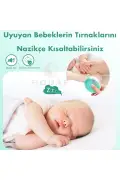 دستگاه ناخن‌گیری و سوهان‌کشی چرخشی با باتری برای نوزادان