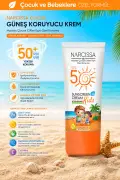 کرم ضد آفتاب کودکان و نوزادان SPF 50+ | ضد آب و مقاوم در برابر UVA/UVB | مراقبت مرطوب کننده | مناسب برای پوست‌های حساس 50 میلی لیتر