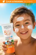 کرم ضد آفتاب کودکان و نوزادان SPF 50+ | ضد آب و مقاوم در برابر UVA/UVB | مراقبت مرطوب کننده | مناسب برای پوست‌های حساس 50 میلی لیتر