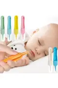 پنس تمیزکننده بینی، گوش و ناف نوزاد 1 عددی با نوک ایمن و کاربردی