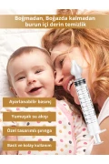 آسپیراتور بینی با سرنگی 8 عددی | دستگاه تمیزکننده بینی نوزاد