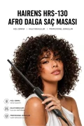 ماشه مو فر Afro Dalga 9 میلی‌متر Hrs-130، 20 سانتی‌متر سر اضافی بلند