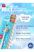 مسواک کودک جادوی یونیکورن Juicy Lab 4+ نرم با یون نقره‌ای