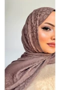 شال پنبه‌ای طرح پلنگی ویزون