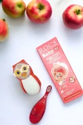 ست مراقبت نوزاد جغد Rocs - خمیر دندان نوزاد + مسواک + ظرف نگهداری جغد Flipper