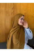 شال جاکارد پنبه‌ای طرح زنجیر حلقه LV075