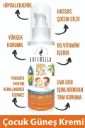 کرم ضد آفتاب کودک و نوزاد 50spf با محافظت بالا در برابر لک 50 میلی لیتر