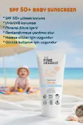 کرم ضد آفتاب معدنی مخصوص نوزادان و کودکان با SPF 50+ UVA/UVB، کرم ضد آفتاب وگان