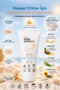 کرم ضد آفتاب معدنی مخصوص نوزادان و کودکان با SPF 50+ UVA/UVB، کرم ضد آفتاب وگان