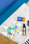 کرم ضد آفتاب طبیعی ۱۰۰% مخصوص نوزاد، مرطوب‌کننده و ضد لک گیاهی و وگان SPF 50+ UVA UVB 50 میلی‌لیتر