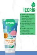 کرم ضد آفتاب طبیعی ۱۰۰% مخصوص نوزاد، مرطوب‌کننده و ضد لک گیاهی و وگان SPF 50+ UVA UVB 50 میلی‌لیتر