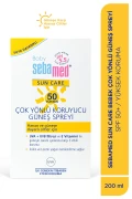 اسپری ضد آفتاب بچه SPF 50+ 200 میلی لیتر با محافظت 98% در برابر UVA و فیلتر UVB