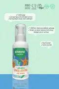 لوسیون ضد آفتاب کودک ۱۰۰% طبیعی ضد لک آنتی‌اکسیدان مرطوب‌کننده وگان SPF 50+ UVA UVB 100 میلی‌لیتر