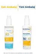 اسپری ضد آفتاب کودکان فوتودرم پدیاتریک SPF50+ با اثر آنتی‌اکسیدانی و حفاظت بالا 200 میلی‌لیتر