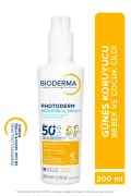اسپری ضد آفتاب کودکان فوتودرم پدیاتریک SPF50+ با اثر آنتی‌اکسیدانی و حفاظت بالا 200 میلی‌لیتر
