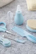 ست مراقبت از نوزاد با کیف ۷ تکه آبی