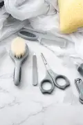 ست مراقبت از نوزاد با کیف ۷ تکه خاکستری