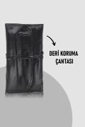ست برس آرایشی حرفه‌ای ۲۴ عددی مشکی