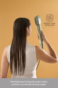 ست خشک‌کن و حالت‌دهنده مو Hairmony 4606H به رنگ سبز آبی