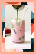 چای ماچا با طعم توت فرنگی - ۲۵ گرم