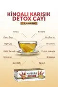 چای گیاهی مخلوط کینوالی 1 ماهه - (30 بار استفاده) خالص 60 گرم