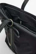 کیف خرید پارچه‌ای با گره