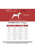 تسمه سینه گربه و سگ نژاد کوچک و متوسط Air-Mesh - نرم، تنفس‌پذیر، مقاوم مشکی