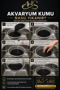 شن گیاهی سیاه هاگن 5 کیلوگرمی 1–2 میلیمتر | شن بستر آکواریوم گیاهی | شن طبیعی با pH خنثی