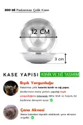کاسه استیل ضد زنگ چوبی برای غذا و آب گربه و سگ