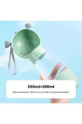 ظرف غذا و آب قابل حمل دو محفظه‌ای برای سفر با گربه و سگ
