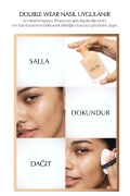 فونداسیون دو برابر ماندگار با SPF10 با پایان مات زنده (2N1 بیابان بژ) 30ml
