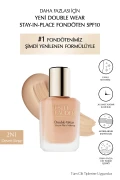 فونداسیون دو برابر ماندگار با SPF10 با پایان مات زنده (2N1 بیابان بژ) 30ml