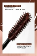 ماسکارا قهوه‌ای با ظاهر مژه‌های بلند لَش آیدول فلَتر اکستنشِن 8.5ml