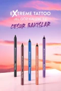مداد چشم ژل مقاوم در برابر آب (سیاه) - مداد ژل تتو اکستریم - 006 اونیکس