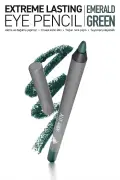 مداد چشم سبز اکستریم امیرالد - ضد آب و با ماندگاری طولانی، بدون ریزش و پخش شدن