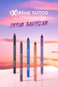 مداد چشم براق و ماندگار (رنگ صورتی) - مداد ژل تتو اکستریم - 010 آلو خاکی