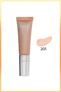 کانسیلر معدنی SPF 15 پوشاننده قوی با سر فلزی برای زیر چشم - 201 روشن