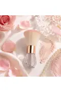 پودر بدن درخشان گل رز - انفجار گل رز برای دکلته - وگان و با محتوای پاک