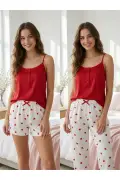 ست پیژامه نرم سه تکه سکسی لانکوم