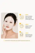 ماسک ورقه‌ای روشن‌کننده روزهای یکشنبه، حاوی ۵% نیاسینامید و گلوتاتیون