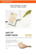 ست ماسک ورق آبرسان و روشن کننده با عصاره برنج (5 عدد) Airy Fit