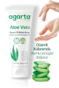 کرم مرطوب‌کننده طبیعی آلوئه ورا برای دست و بدن 75 میلی‌لیتر